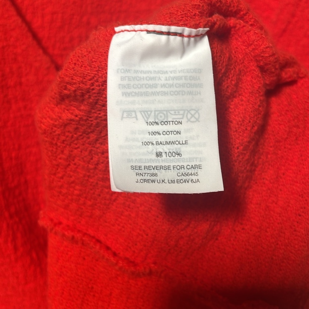 Madewell, short sleeve faux wrap, short sleeve shirt. (Small) - Picture 4 of 4